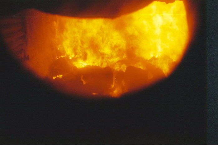 26 View of Inside Combustor